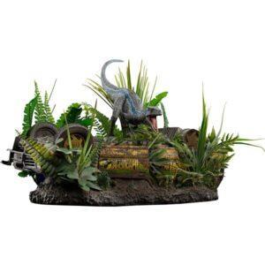 Soška Iron Studios Jurassic World: Fallen Kingdom-Blue BDS Art Scale 1/10 (Deluxe)