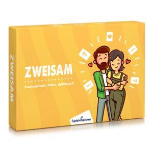 Spielehelden Zweisam Kartová hra Pre páry S otázkami a úlohami